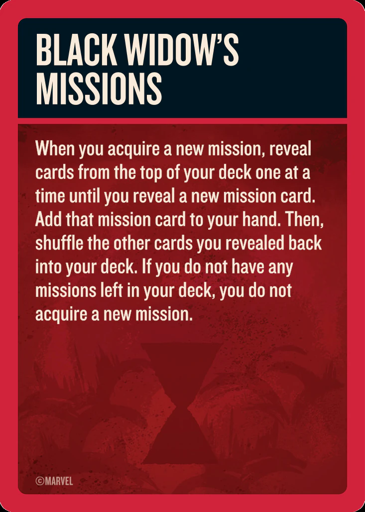 Black Widow card face 3