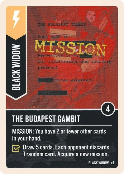 The Budapest Gambit card face 1