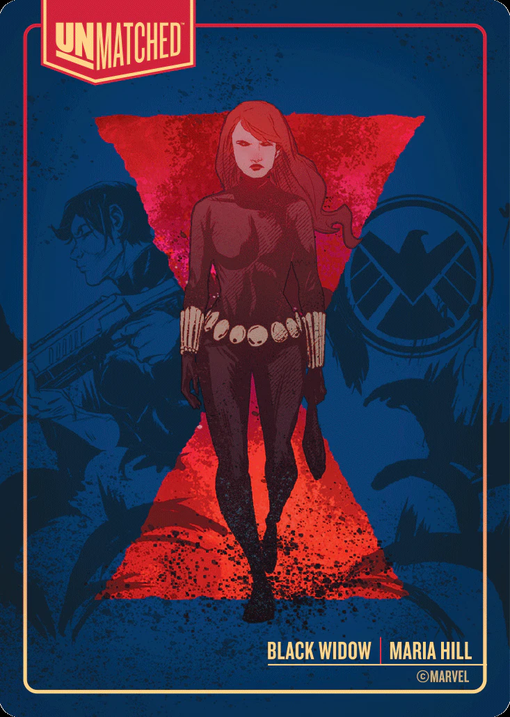 Black Widow card face 1