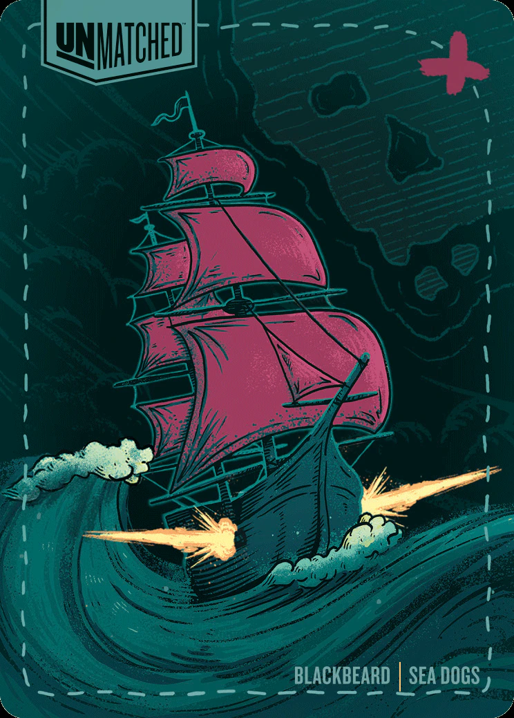 Blackbeard card face 1