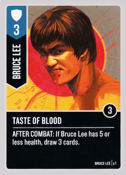 Taste of Blood card face 1