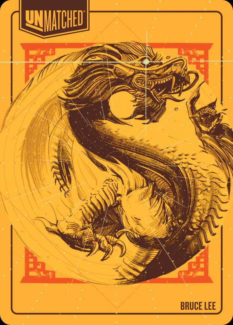 Bruce Lee card face 1
