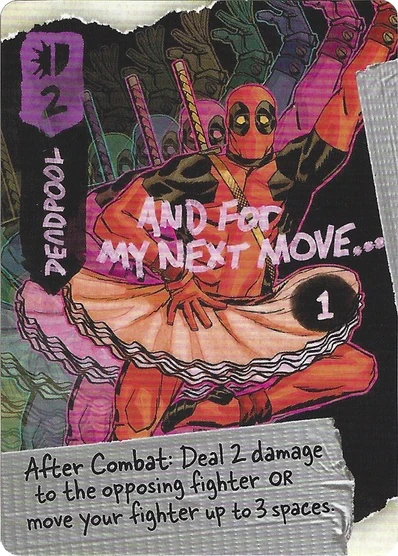 And For My Next Move... card face 1