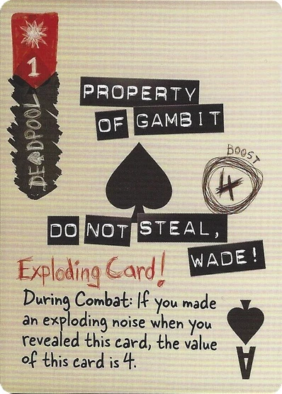 Exploding Card! card face 1