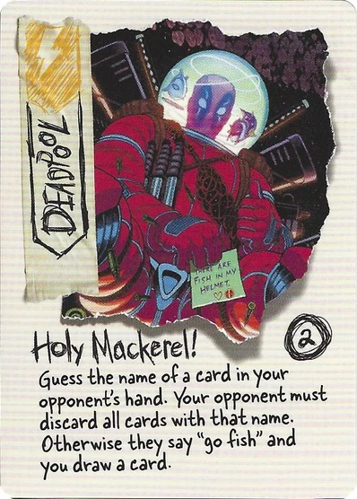 Holy Mackerel! card face 1