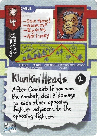 Klunkin' Heads card face 1