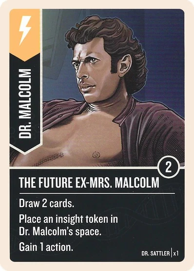 The Future Ex-Mrs. Malcolm card face 1