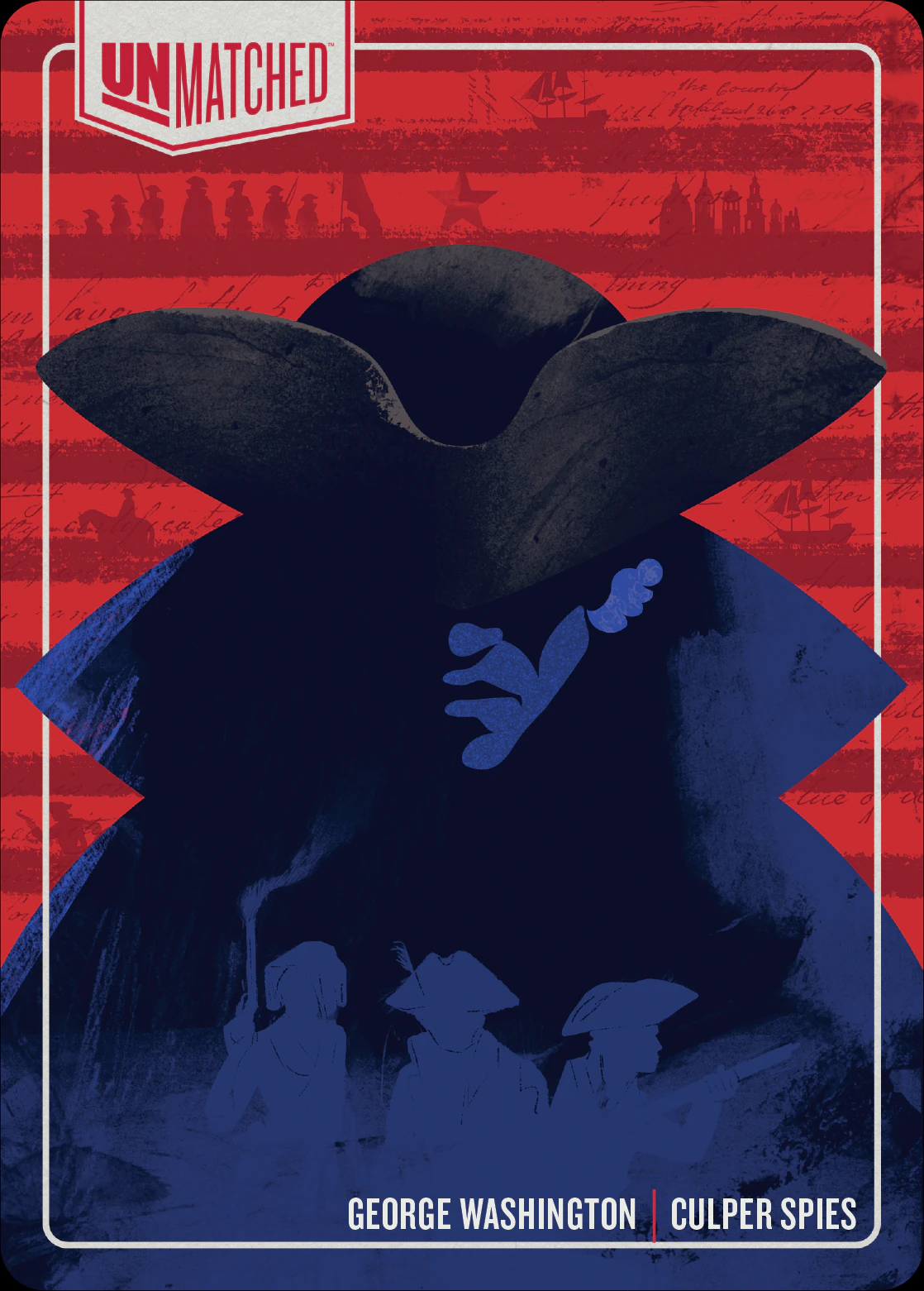 George Washington card face 1