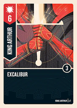 Excalibur card face 1