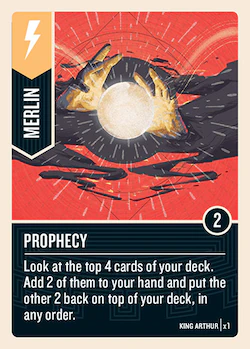 Prophecy card face 1