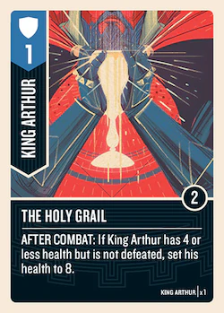 The Holy Grail card face 1