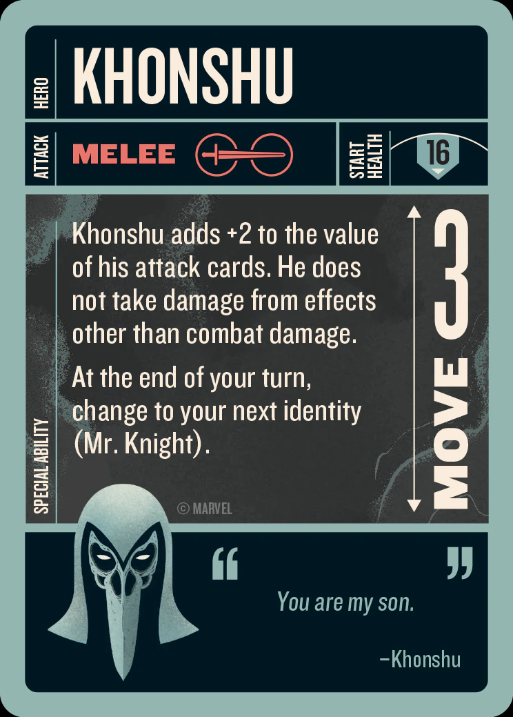 Moon Knight card face 3