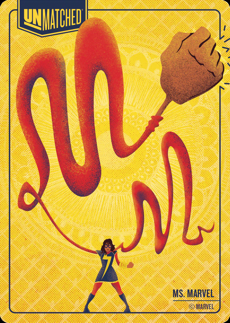 Ms. Marvel card face 1