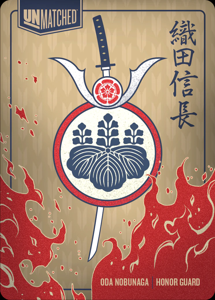 Oda Nobunaga card face 1