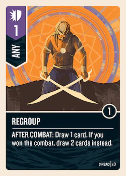 Regroup card