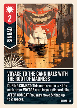 Voyage to the Cannibals With the Root of Madness card face 1