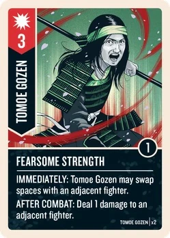 Fearsome Strength card
