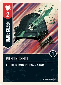 Piercing Shot card